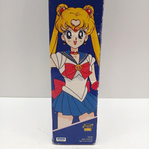 Vintage Sailor Moon 17" Sailor Mars Adventure Doll Irwin Toys 1990s Rare #53700 - Picture 15 of 16